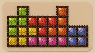 Tetris Perler Bead Art 8