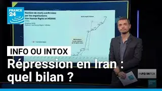 Répression en Iran : que sait-on des bilans des victimes ? • FRANCE 24