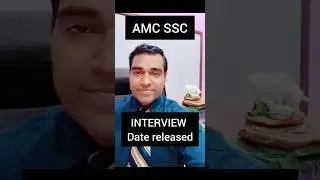 AMC SSC Interview date released | Afms ssc Medical officer interview date