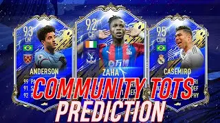 FIFA 20 COMMUNITY TOTS PREDICTION | FT. CASEMIRO, ZAHA, ANDERSON