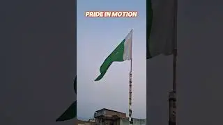 Waving High | Pride in Motion | Pakistan Zindabad #Shorts #PakFlag