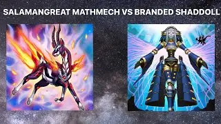 BRANDED SHADDOLLS VS SALAMANGREAT MATHMECHS | YUGIOH Project Ignis | 5th August 2022