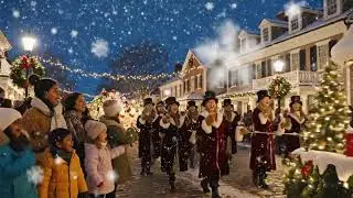 Christmas Parade in a Small Town #festivevibes  #wintercelebrations #christmasparade