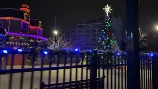 Поездка на поезде - Рождественские огни