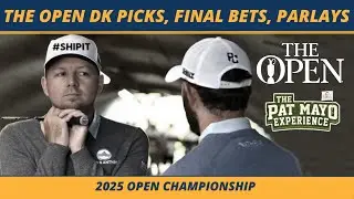 British Open 2025 DraftKings Picks & Lineups | Final Bets, Weather, One & Done | Horvat No To PGA