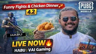 Road to Chicken Dinner 🍗 | PUBG Mobile LIVE🔥HABU丨VAI Gaming
