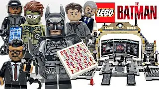 LEGO The Batman 2022 Batcave Riddler Face-off REVIEW!