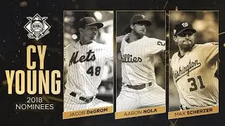 Jacob deGrom, Aaron Nola, and Max Scherzer 2018 highlights (NL CY Young Candidates)