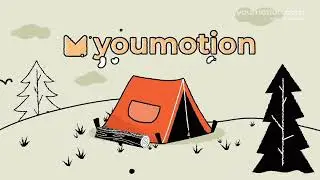 Outdoor Adventures & Nature Exploration | Tourism Camping Logo Animation