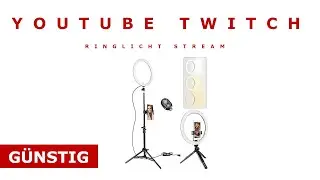 GIM 10 Zoll Ringlicht Video Foto