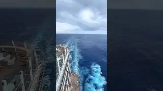 Feeling the thrill on top of the deck. 🛳️ #CruiseLife #CruiseVacation #CruiseAdventure
