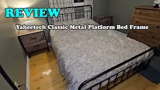 Yaheetech Classic Metal Platform Bed Frame Review &ndash; Is It Good? Should You Buy It?