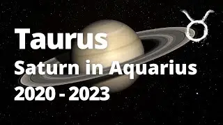 TAURUS - Saturn in Aquarius Tarot Reading! 2020-2023 PREDICTIONS, INSIGHTS and INFLUENCES