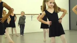 Mirte op balletles Leeuwarden