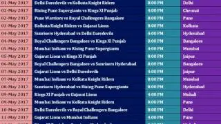 Vivo IPL 2017 live auction in youtube