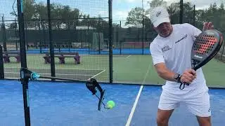 How to practice Slice Backhand with SpinPro Padel training tool