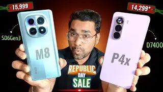 POCO M8 Vs realme P4x Full Comparison & Speed Test | Snapdragon 6 Gen 3 Vs Dimensity 7400