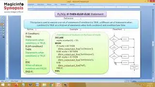 IF ELS IF Statement in PLSQL | Flowchart, Example and Syntax of PLSQL IF ELSE IF Statement