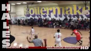 * * #1 Milton Wordlow III, PG-Ohh My Ankles, Ouch !! Hales Franciscan Spartans HS Varsity Basketball
