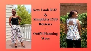 New Look 6517 и Simplicity 1589 + Проблемы с планированием нарядов