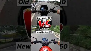 Old vs New Hunter 350 🔥🤯 Gear Challenge #shorts #hunter350