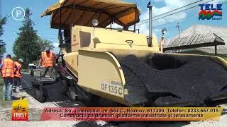 TRUST CCDP - prezentare lucrări de asfaltare