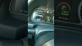 Nissan Leaf autonomia real.        #shorts #nissanleaf #leaf #electriccar #cars