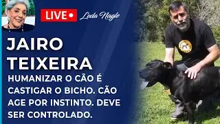 JAIRO TEIXEIRA: HUMANIZAR O CÃO É  CASTIGAR O BICHO. CÃO AGE POR INSTINTO. DEVE SER CONTROLADO.