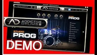 STUDIO PROG Adpak DEMO - Addictive Drums 2 - XLN Audio