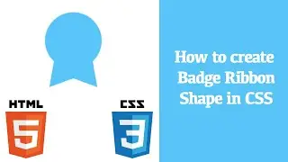 How to Create Badge Ribbon Shape with CSS