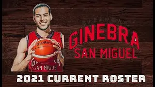 2021 BARANGAY GINEBRA GIN KINGS CURRENT LINE-UP | 46TH PBA SEASON
