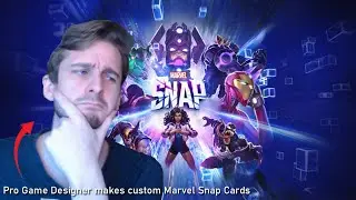 Pro Game Designer makes custom Marvel Snap Cards!