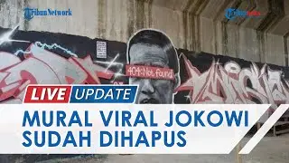 Penampakan Terkini Lokasi Mural Viral 'Jokowi: 404 Not Found' yang Sudah Dihapus
