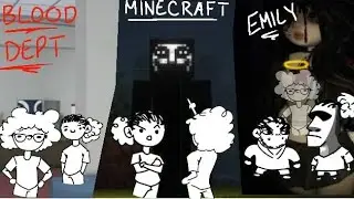 THE BIG 3 TAKES ON 3 FEARS|Bloodebt|Minecraft|Emily horror|