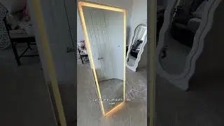 Full-Length Mirror with Lights On Sale! Affordable Quality #lightedmirror