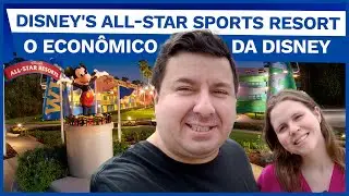 Disney All Star Sports - Hotel econ&ocirc;mico no complexo da Disney em Orlando