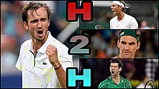 Medvedev vs Big 3 - All 12 H2H Match Points (HD) &bull; Who Can Beat the Big 3 ? #3