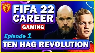 ERIK TEN HAG'S REVOLUTION! MAN UNITED FIFA 22 Career Mode! Episode 1