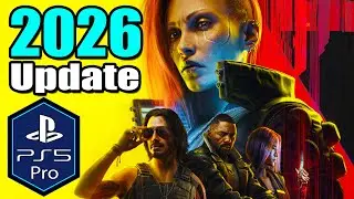 Обзор игрового процесса Cyberpunk 2077 [Обновление 2026] на PS5 Pro [Обновление 2.3 VRR][120 кадр...