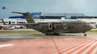 【模型開箱】旋風訪台Boeing C-17 Globemaster III｜Gemini200