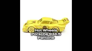 Hot Wheels Premium Porsche 934.5 Pantone #pantone #porsche #934.5 #hotwheels #mattel