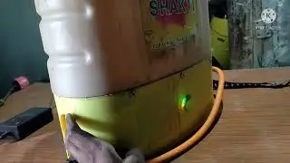 how to charge power shakti sprayer pump