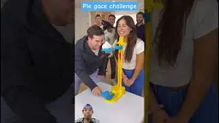Sky high pie face challenge 😄 #sky #shorts #challenge #funny