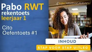 PABO-RWT : Oefentoets Cito#1 [METEN INHOUD]