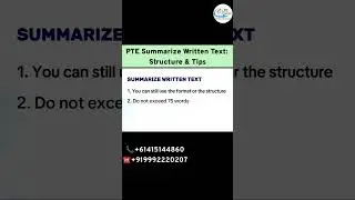 🌟 New UPDATE 2025 - PTE Summarize Written Text 90/90 🌟(Writing Tips, Tricks, and Templates)