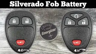Как заменить батарейку в брелоке-ключе Chevrolet Silverado 2007&ndash;2013 годов выпуска &mdash; Замена батар...