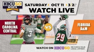 HBCU GO PREVIEW: North Carolina Central vs. Florida A&M in Tallahassee!