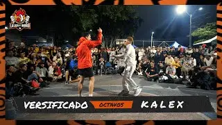VERSIFICADO VS KALEX [8vos de Final - Batalla de Freestyle] -  LA LIGA DEL BARRIO 🎤🐓