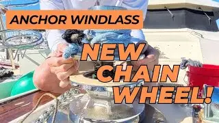 Installing a New Windlass Chain Wheel