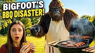 Bigfoot VLOG   I Found a Dinosaur Egg and Thought It Was Breakfast, Big Mistake!